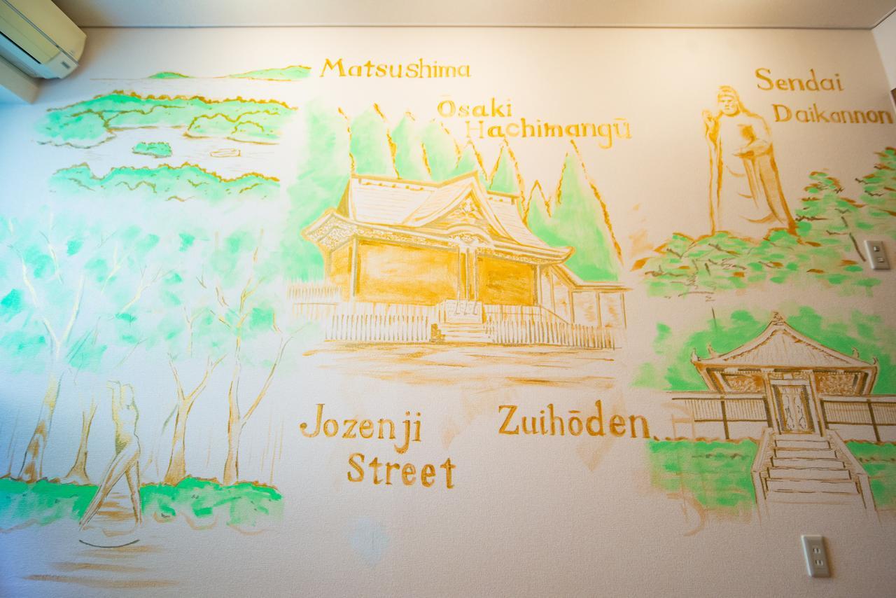 Hostel Kiko Sendai Ngoại thất bức ảnh